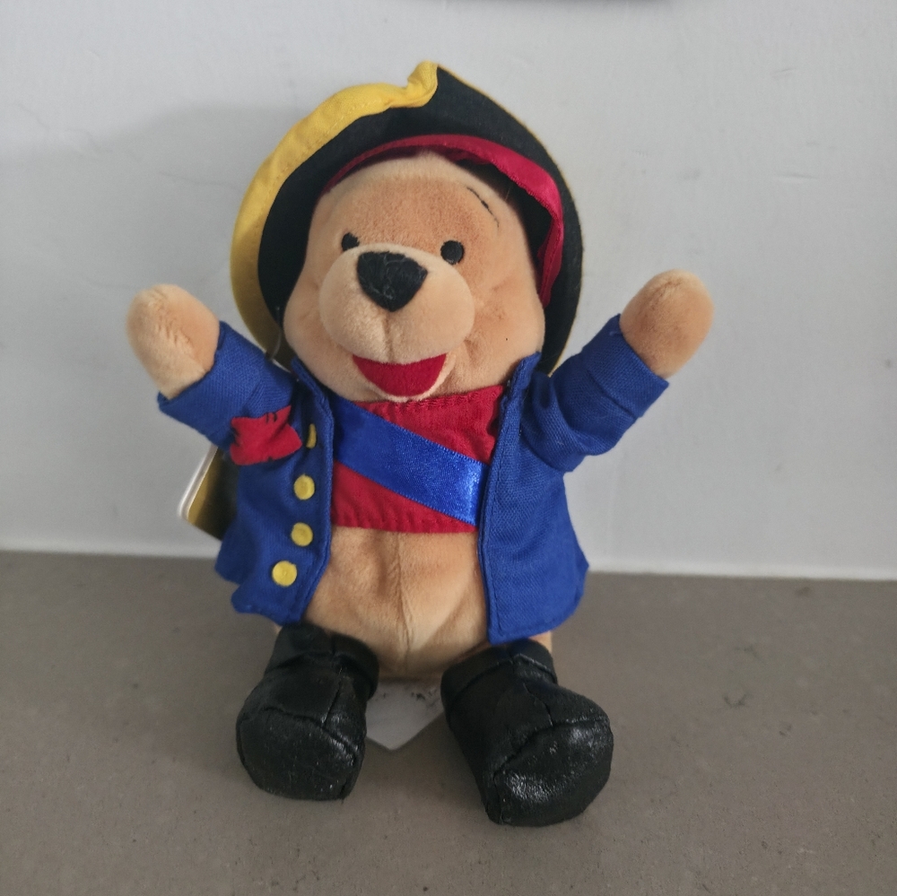 the disney store collectible pirate pooh plush